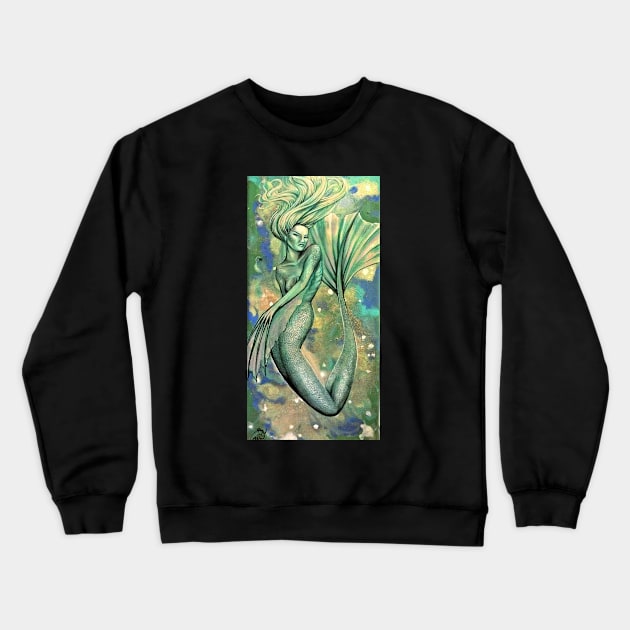 Twisted Mermaid Crewneck Sweatshirt by GnarlyBones